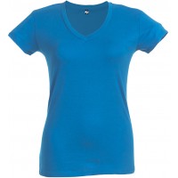 T-SHIRT SRA DECOTE V M/CURTA AQUA ATHENS WOMEN T-SHIRT SRA DECOTE V M/CURTA AQUA ATHENS WOMEN